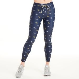 SoulCycle x The Upside Soul Bike Midi Pant NAVY/BL